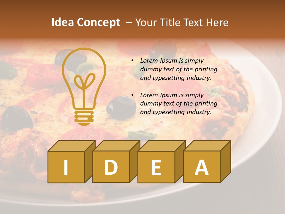 Horizontal Onion Fast PowerPoint Template