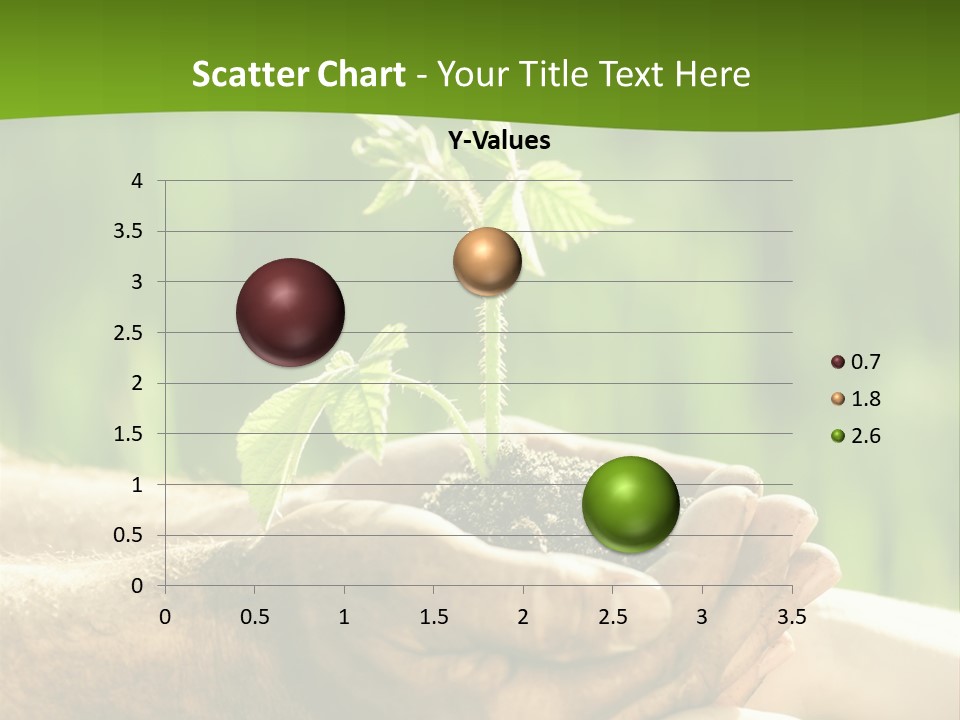 Spring Close Up Blur PowerPoint Template