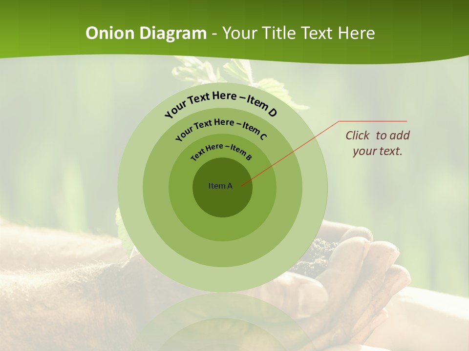 Spring Close Up Blur PowerPoint Template