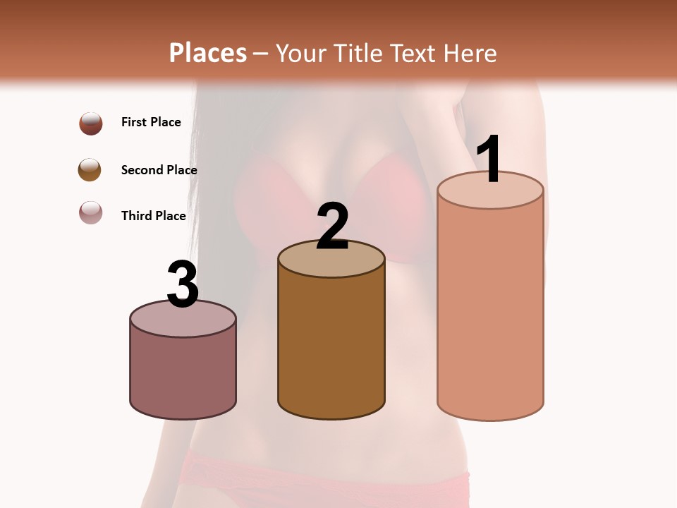 Figure Skinny Red PowerPoint Template