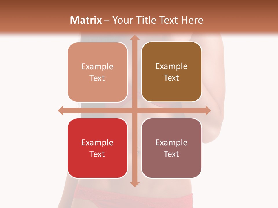 Figure Skinny Red PowerPoint Template