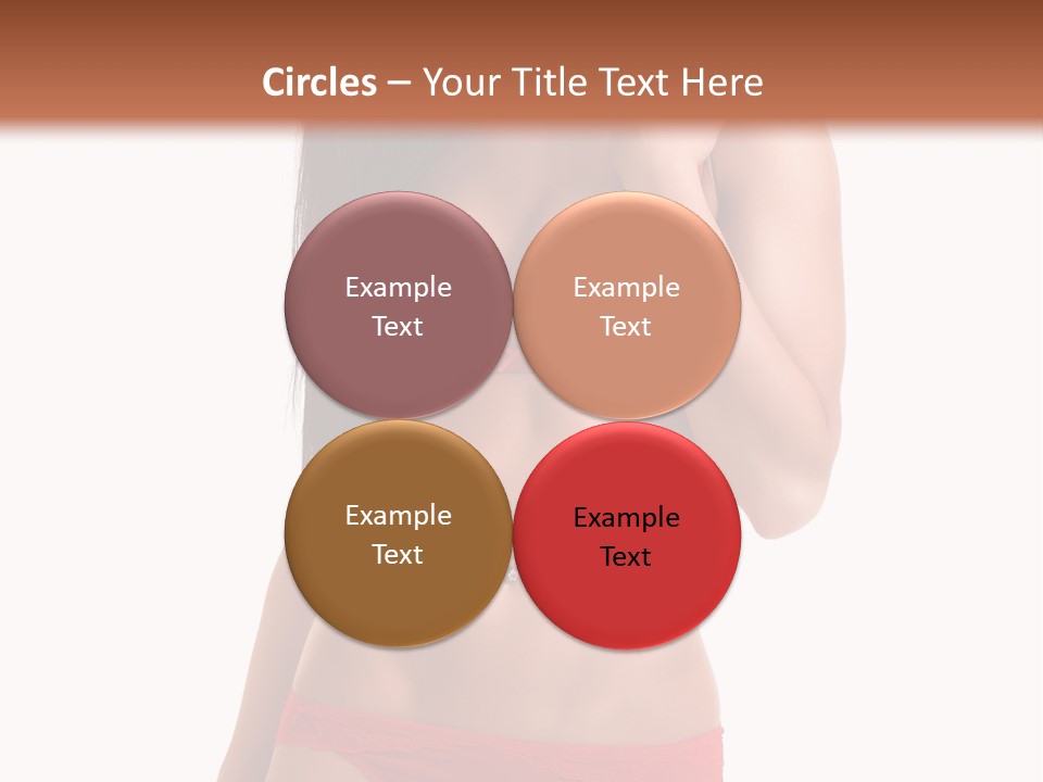 Figure Skinny Red PowerPoint Template