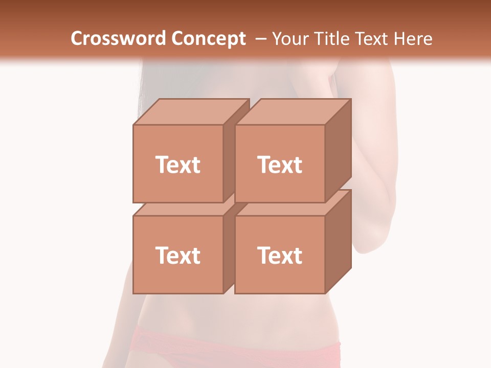 Figure Skinny Red PowerPoint Template