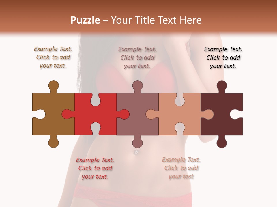 Figure Skinny Red PowerPoint Template