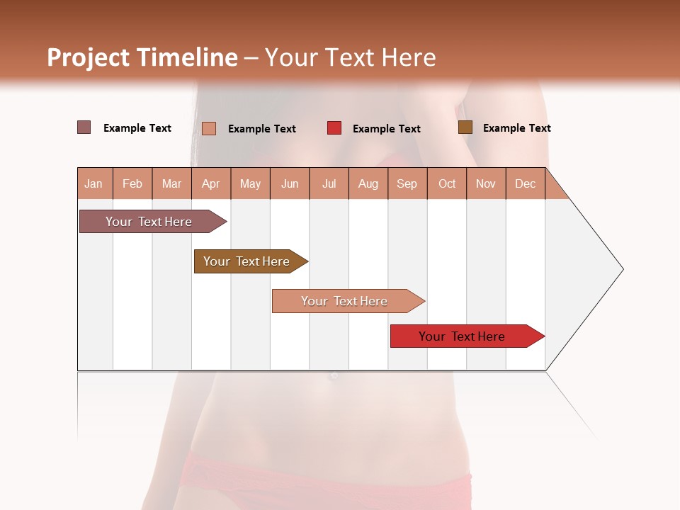 Figure Skinny Red PowerPoint Template
