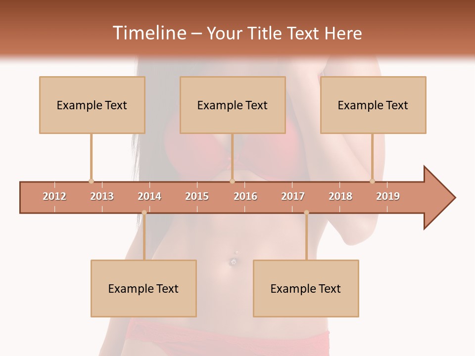 Figure Skinny Red PowerPoint Template