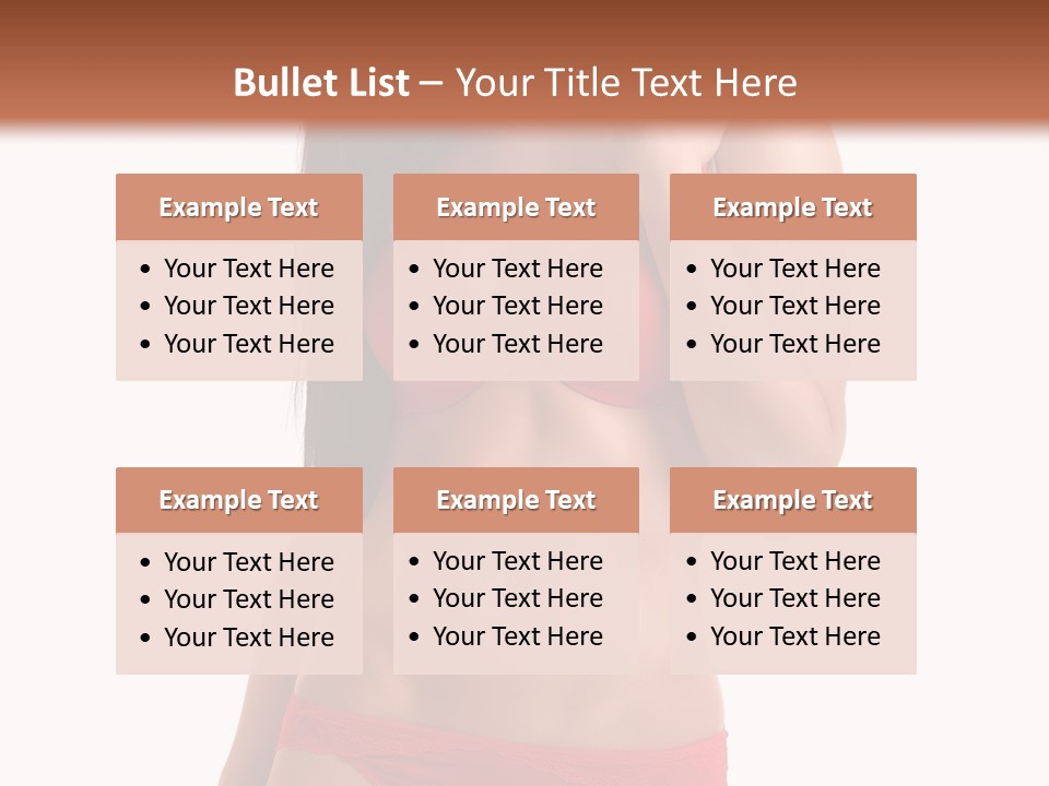 Figure Skinny Red PowerPoint Template