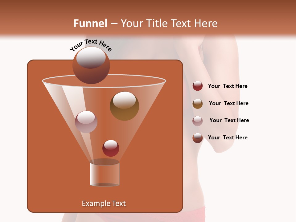 Figure Skinny Red PowerPoint Template