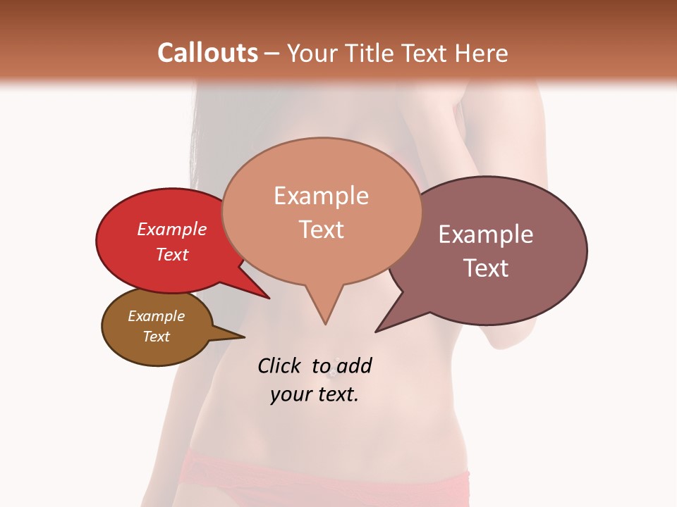 Figure Skinny Red PowerPoint Template