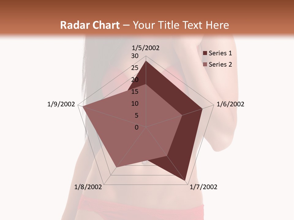 Figure Skinny Red PowerPoint Template