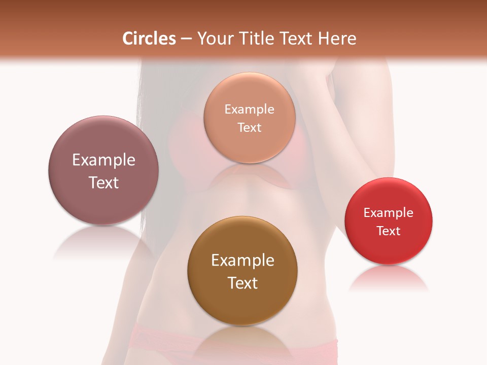 Figure Skinny Red PowerPoint Template