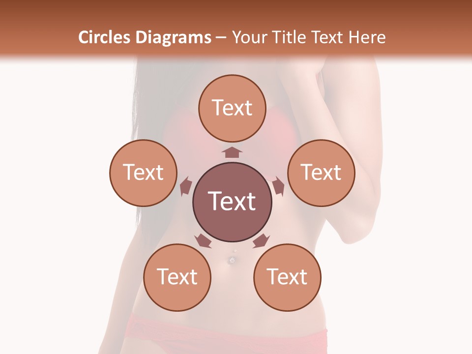 Figure Skinny Red PowerPoint Template