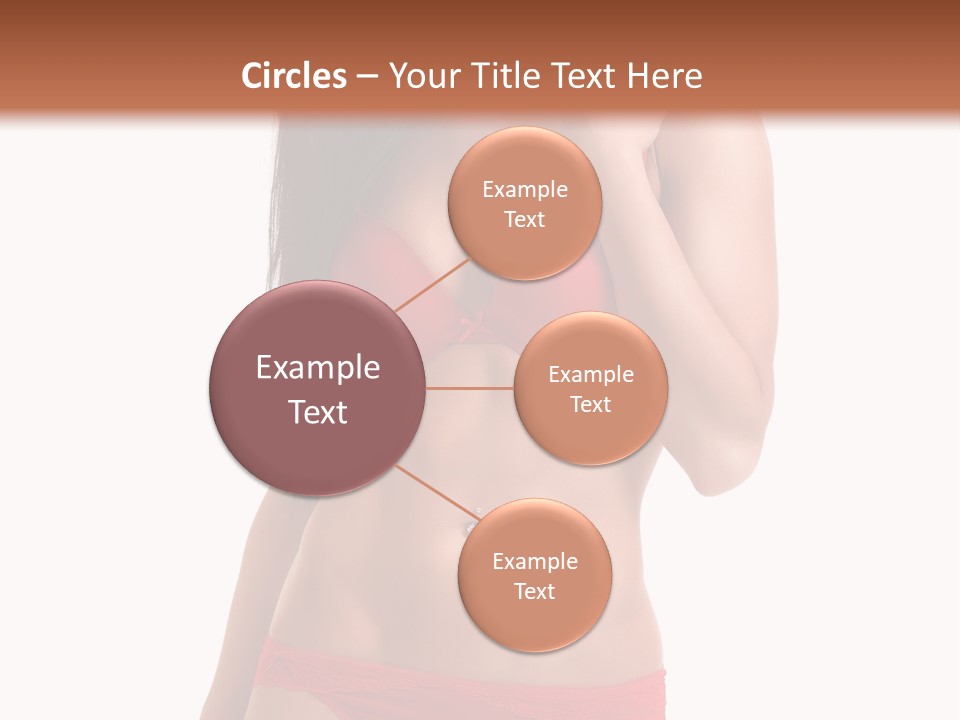 Figure Skinny Red PowerPoint Template