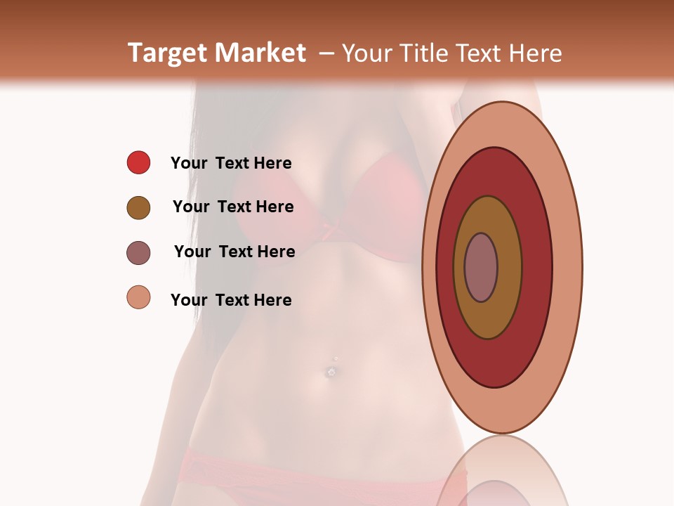 Figure Skinny Red PowerPoint Template