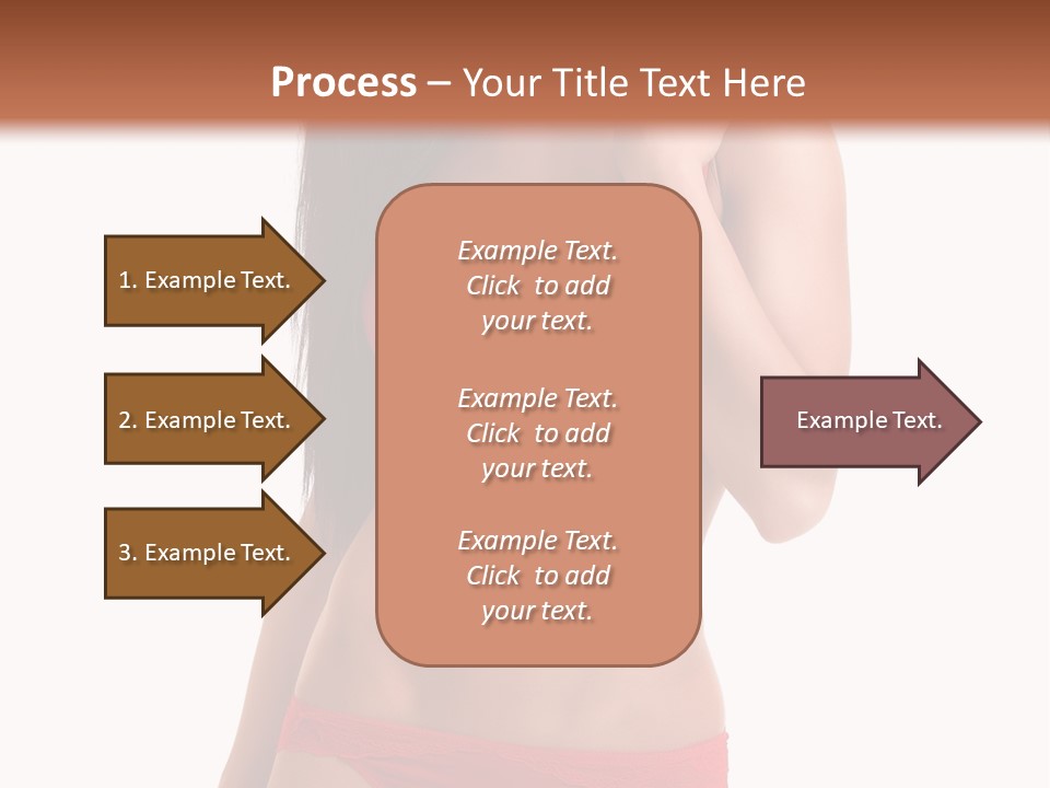 Figure Skinny Red PowerPoint Template