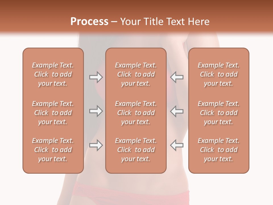Figure Skinny Red PowerPoint Template