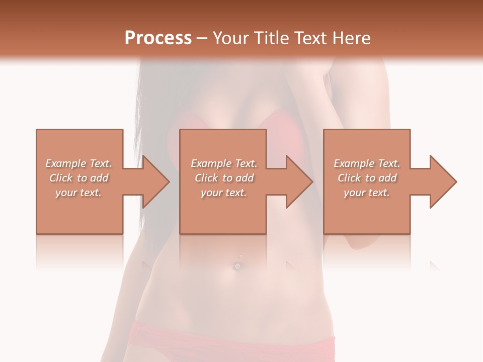 Figure Skinny Red PowerPoint Template