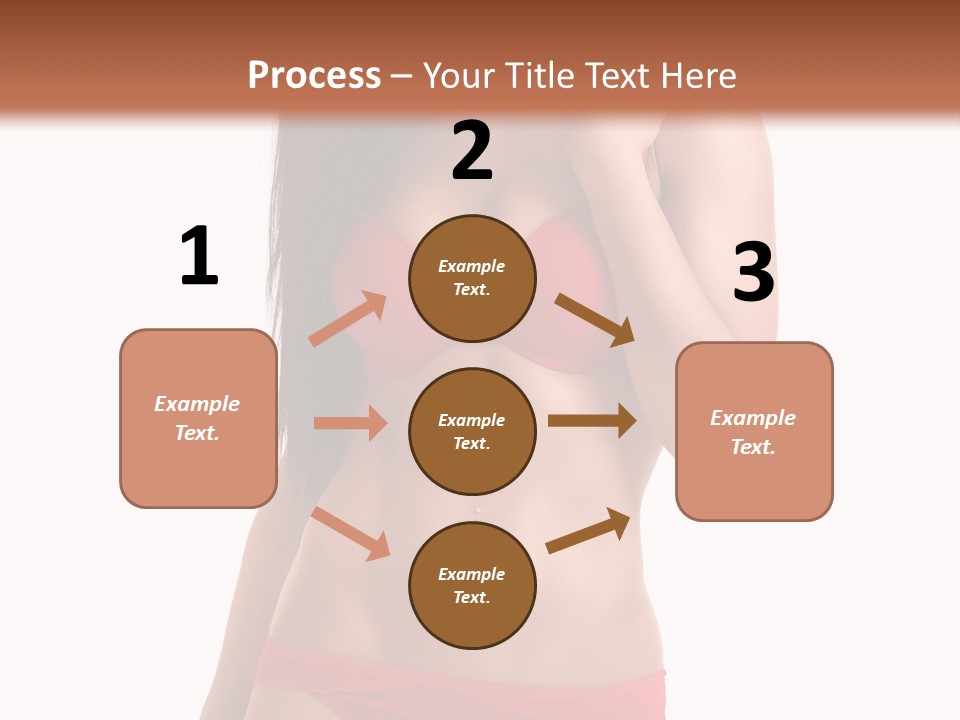 Figure Skinny Red PowerPoint Template