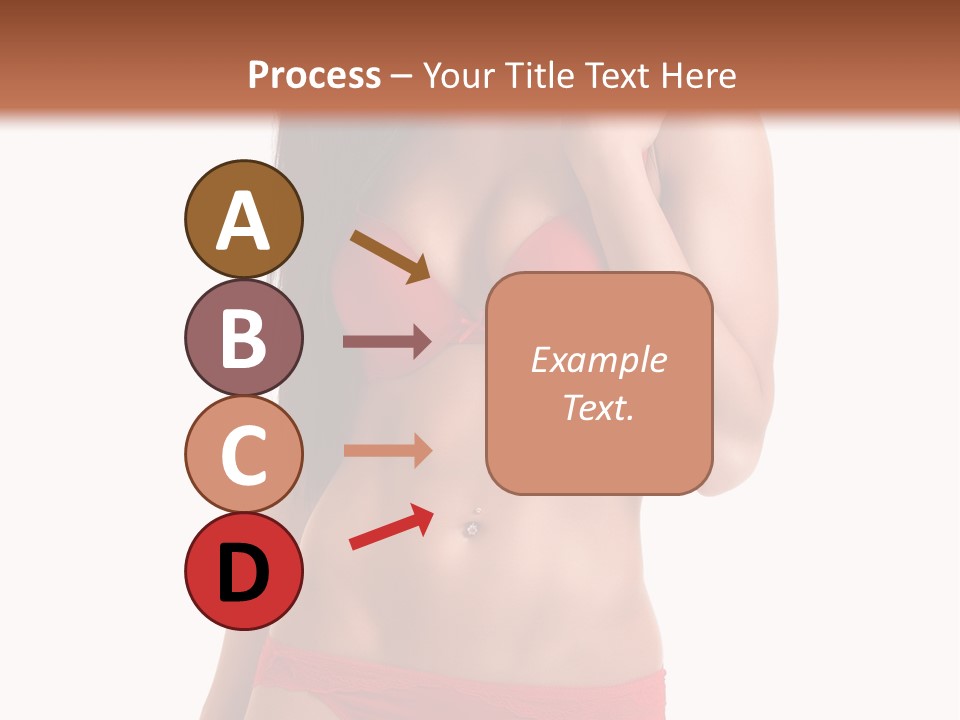 Figure Skinny Red PowerPoint Template