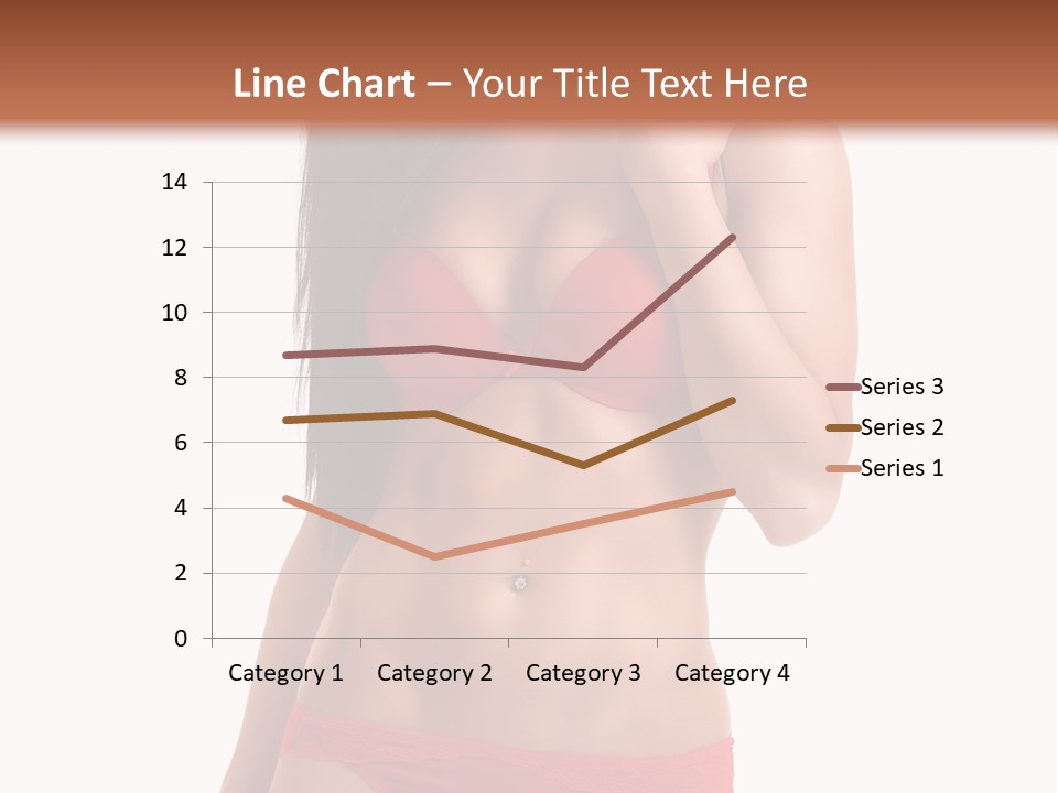 Figure Skinny Red PowerPoint Template