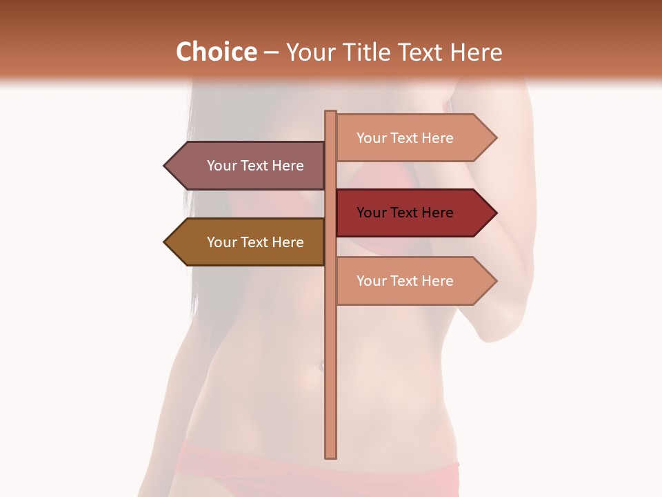 Figure Skinny Red PowerPoint Template
