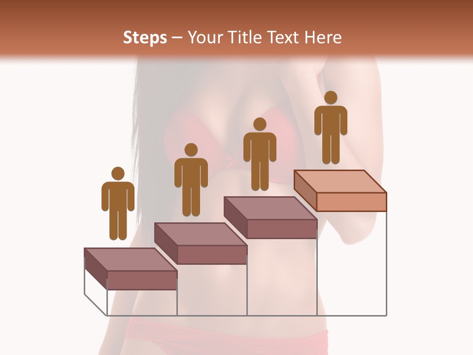 Figure Skinny Red PowerPoint Template