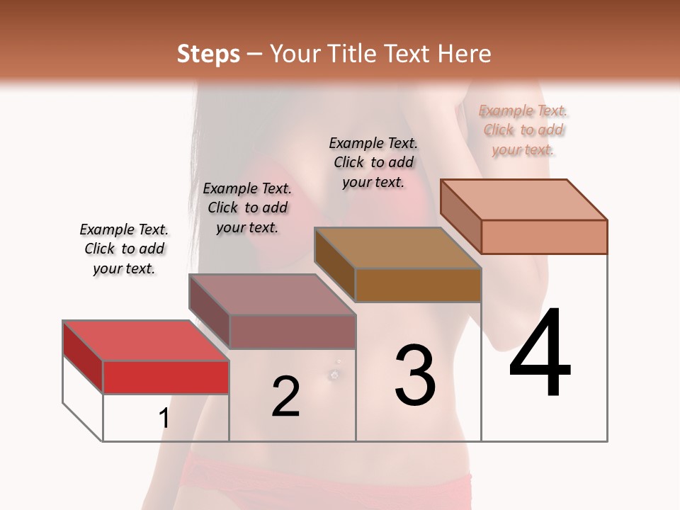 Figure Skinny Red PowerPoint Template