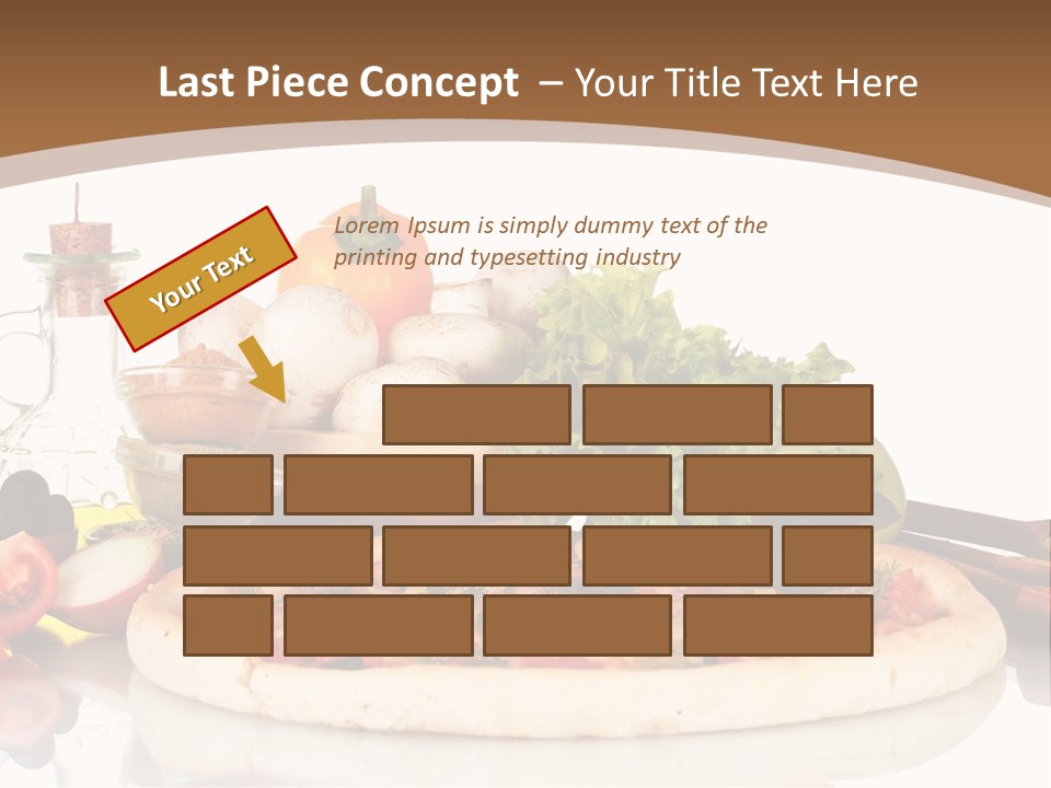 Cheese Hungry Melted PowerPoint Template