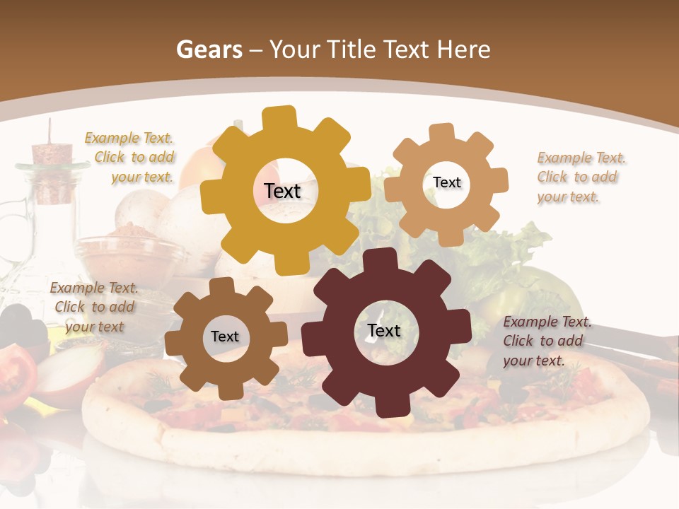 Cheese Hungry Melted PowerPoint Template