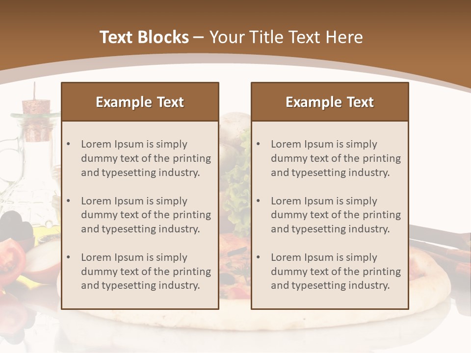 Cheese Hungry Melted PowerPoint Template