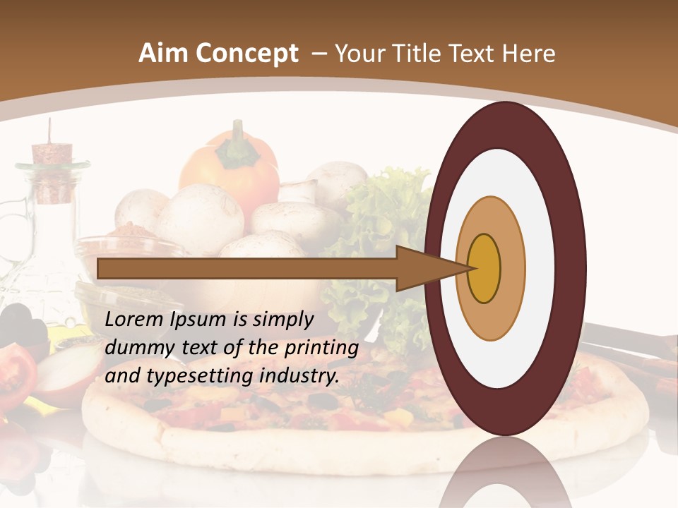 Cheese Hungry Melted PowerPoint Template