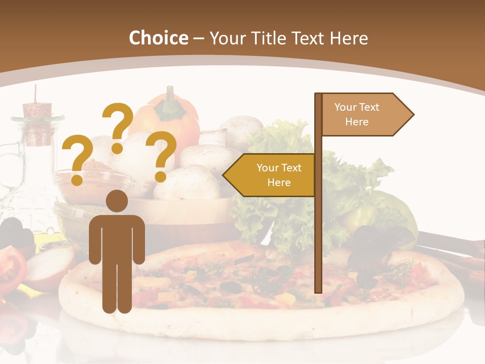 Cheese Hungry Melted PowerPoint Template
