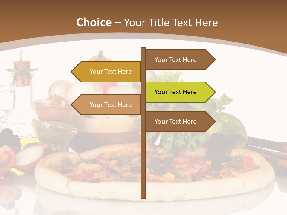 Cheese Hungry Melted PowerPoint Template