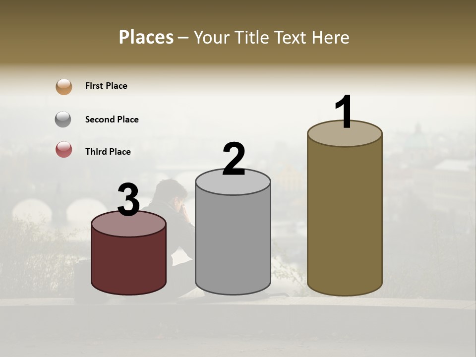 Solitude Bridge Sullen PowerPoint Template