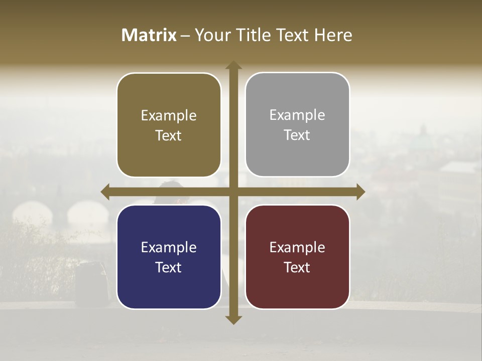 Solitude Bridge Sullen PowerPoint Template