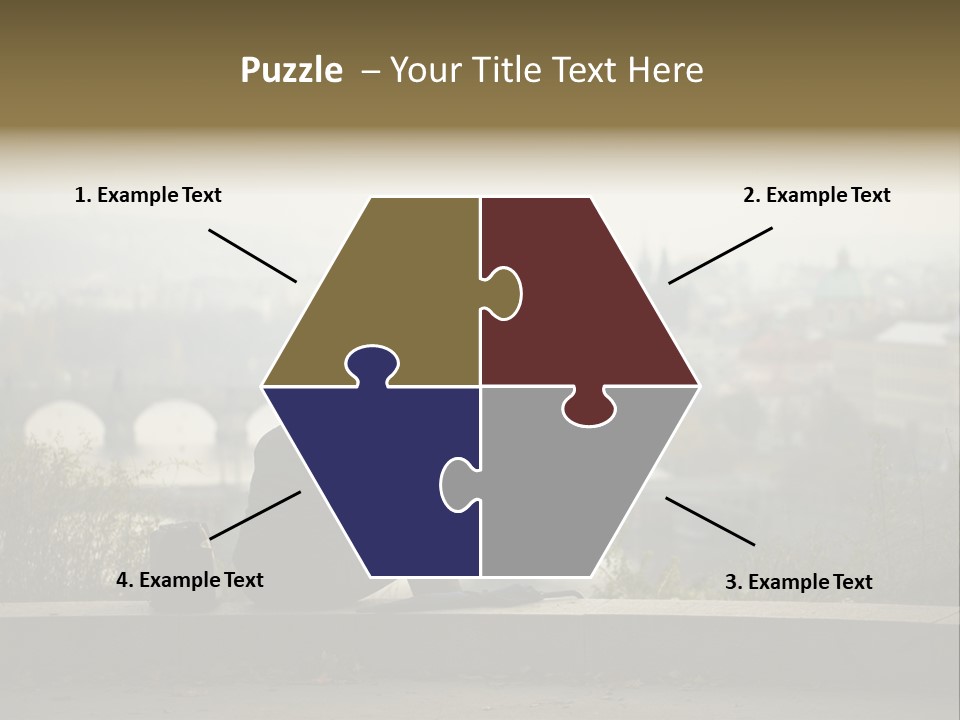 Solitude Bridge Sullen PowerPoint Template