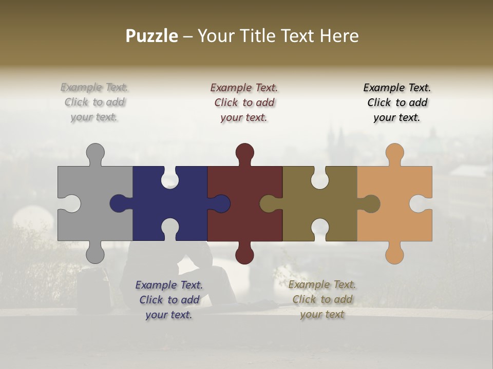 Solitude Bridge Sullen PowerPoint Template