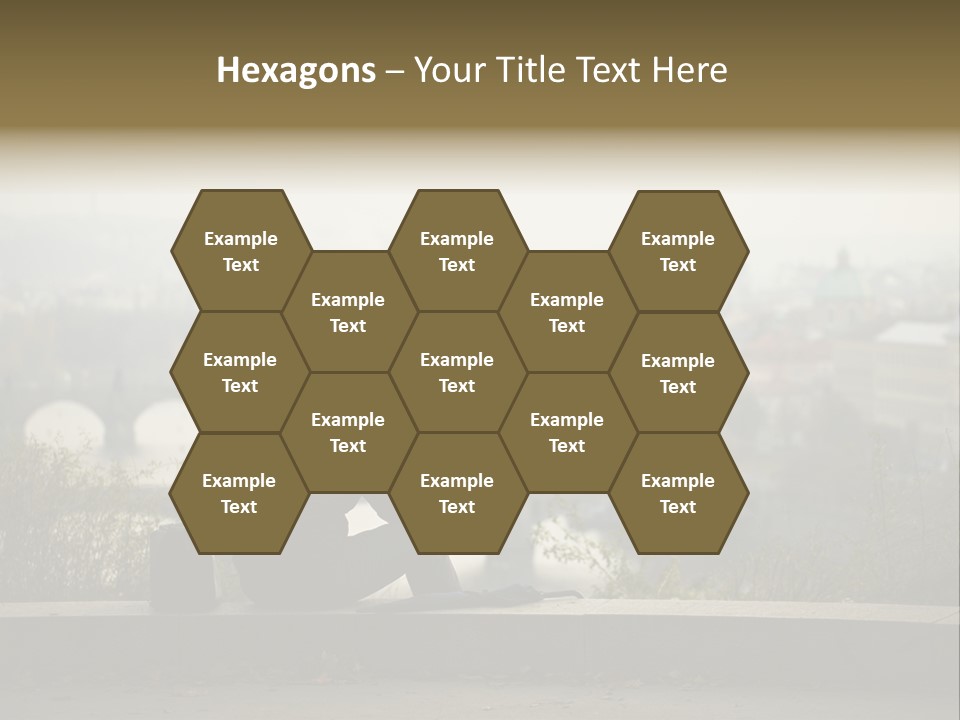 Solitude Bridge Sullen PowerPoint Template