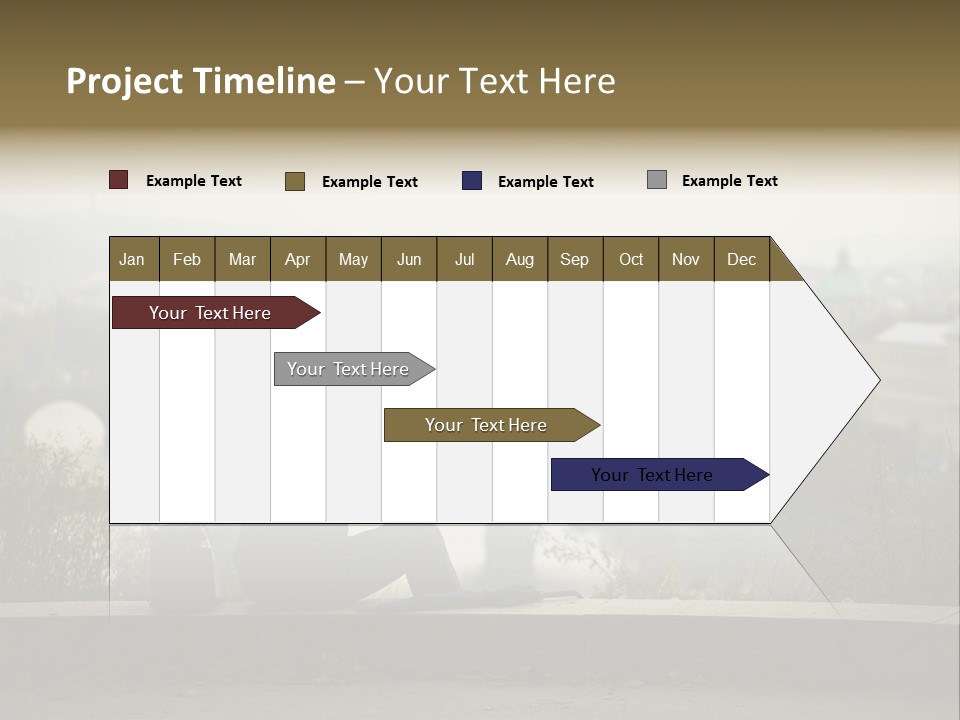 Solitude Bridge Sullen PowerPoint Template