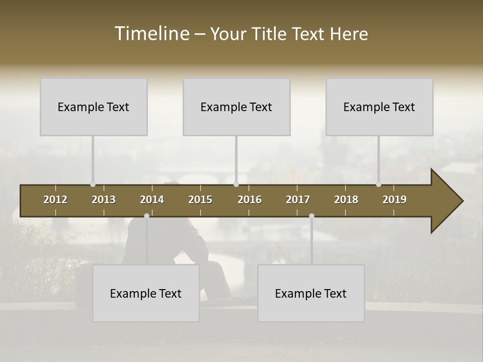Solitude Bridge Sullen PowerPoint Template