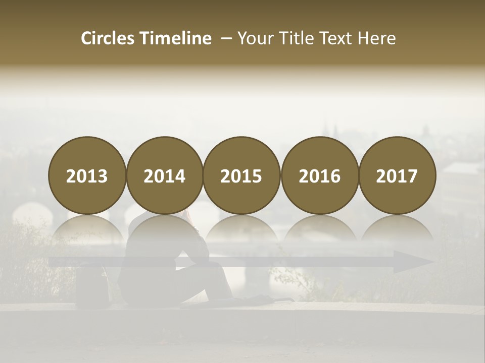 Solitude Bridge Sullen PowerPoint Template