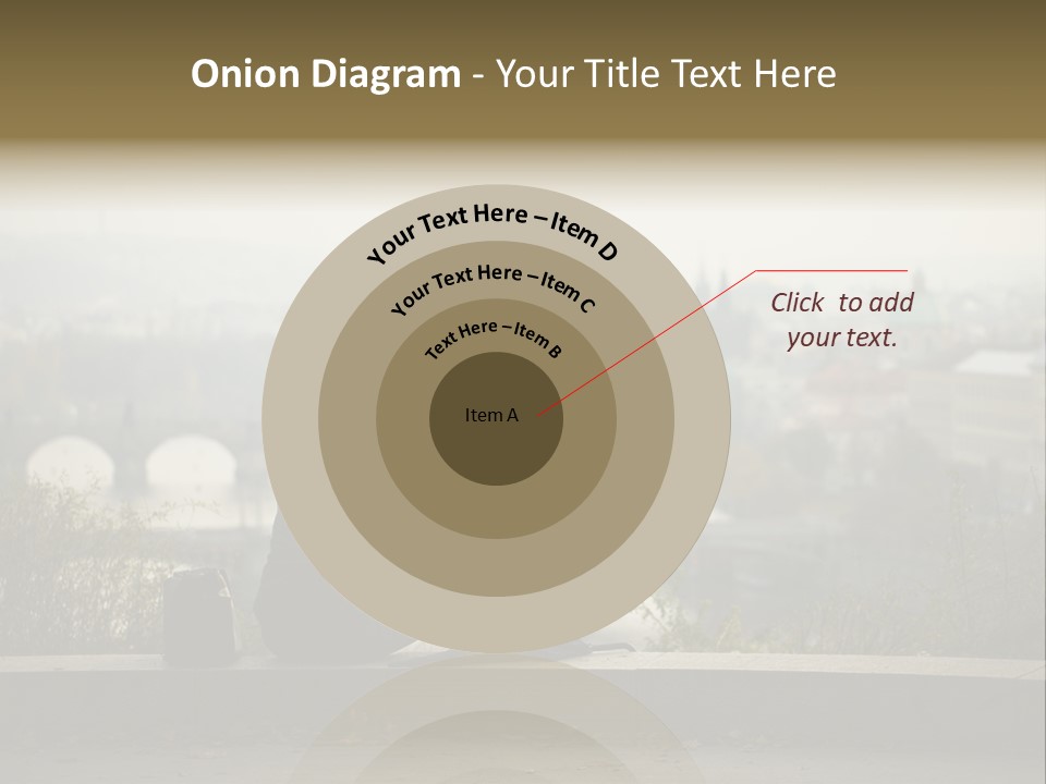Solitude Bridge Sullen PowerPoint Template