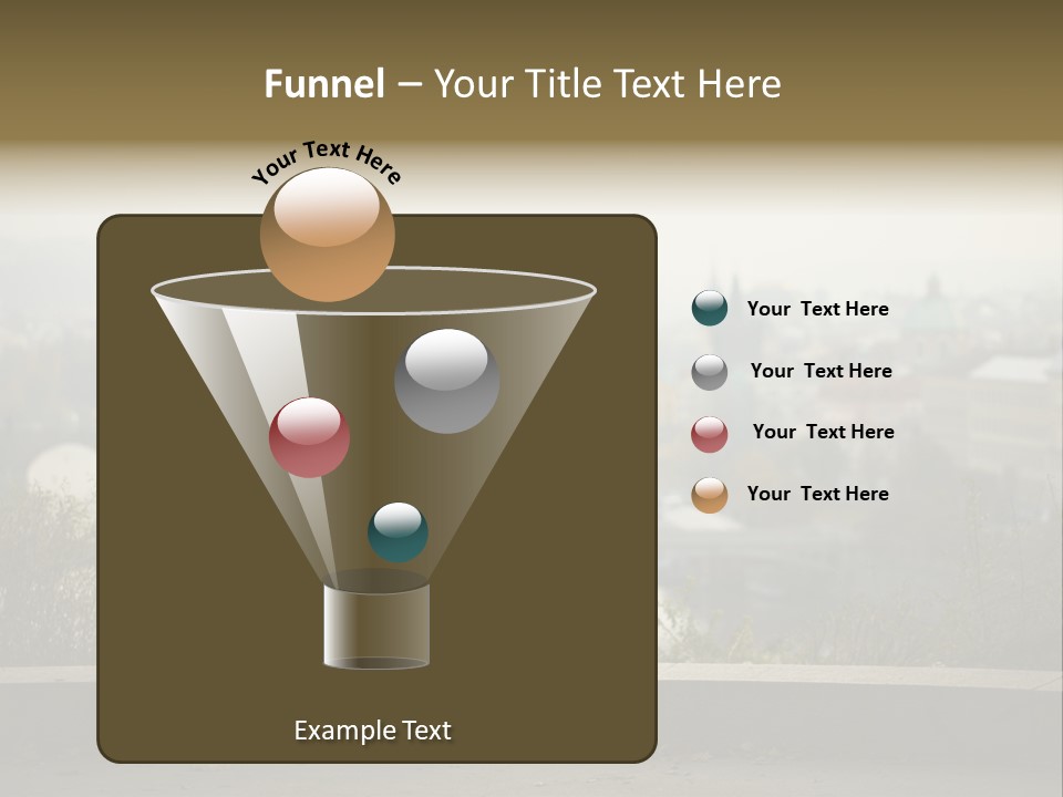 Solitude Bridge Sullen PowerPoint Template
