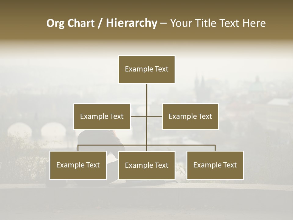 Solitude Bridge Sullen PowerPoint Template