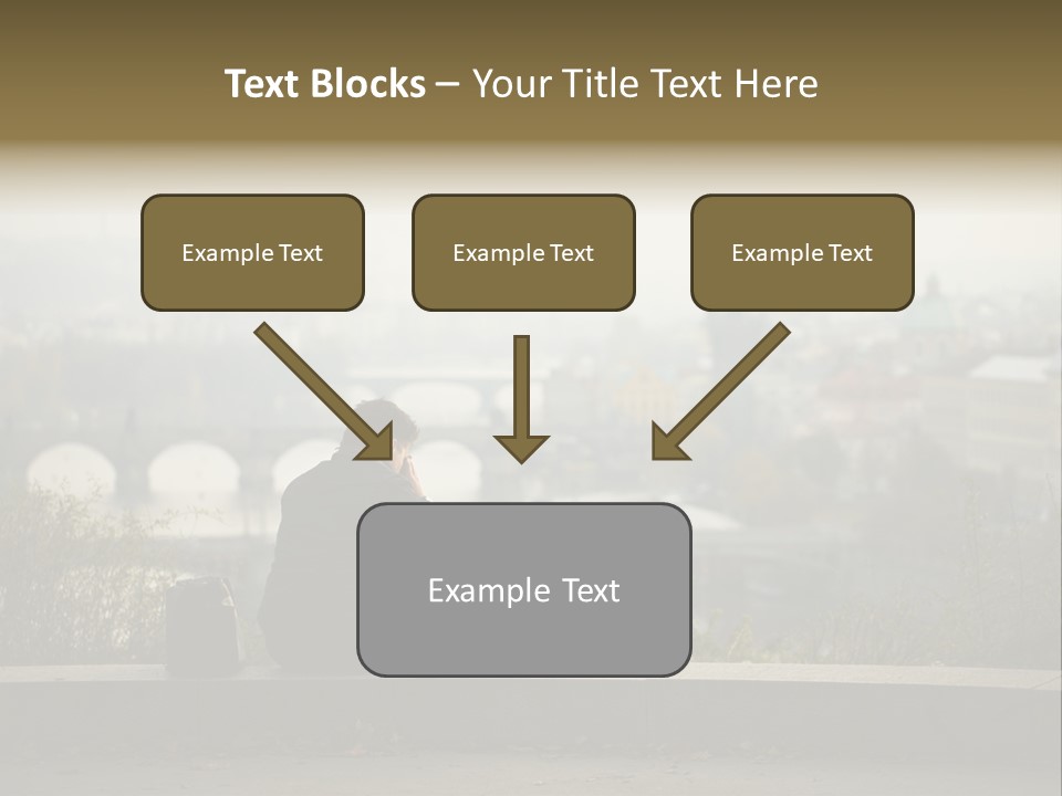 Solitude Bridge Sullen PowerPoint Template