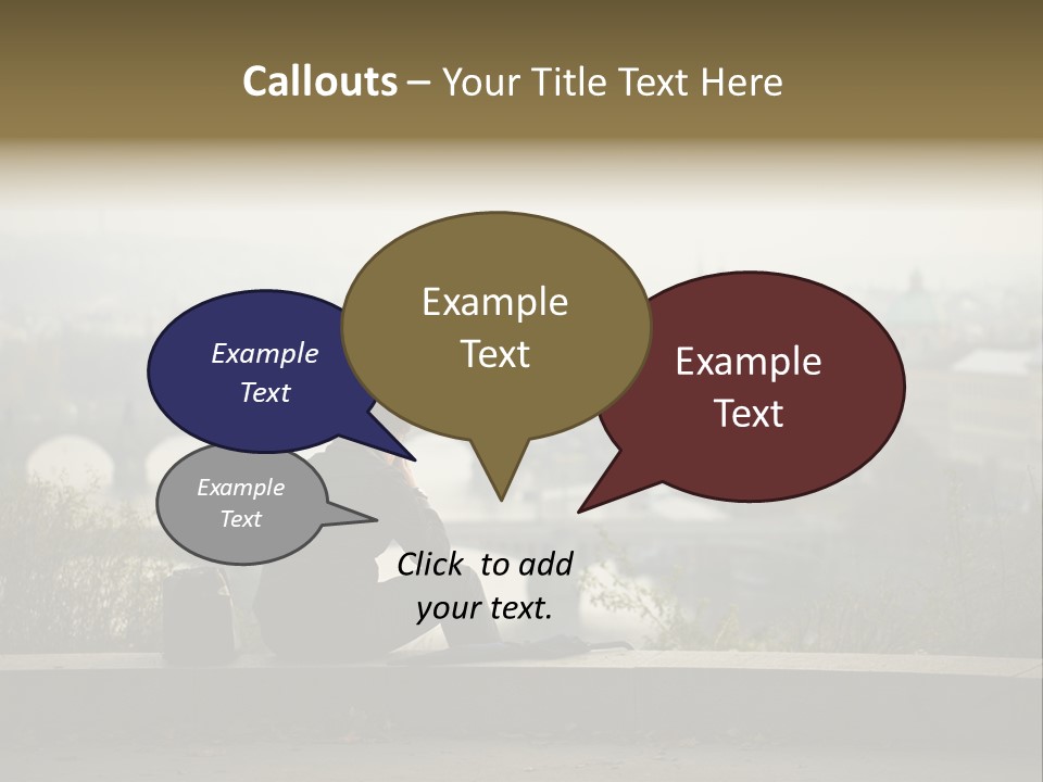 Solitude Bridge Sullen PowerPoint Template