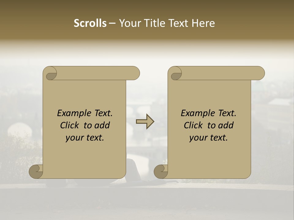 Solitude Bridge Sullen PowerPoint Template
