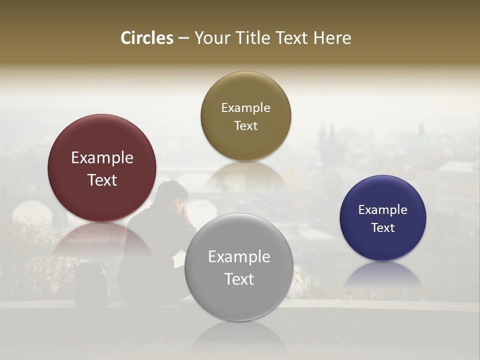 Solitude Bridge Sullen PowerPoint Template