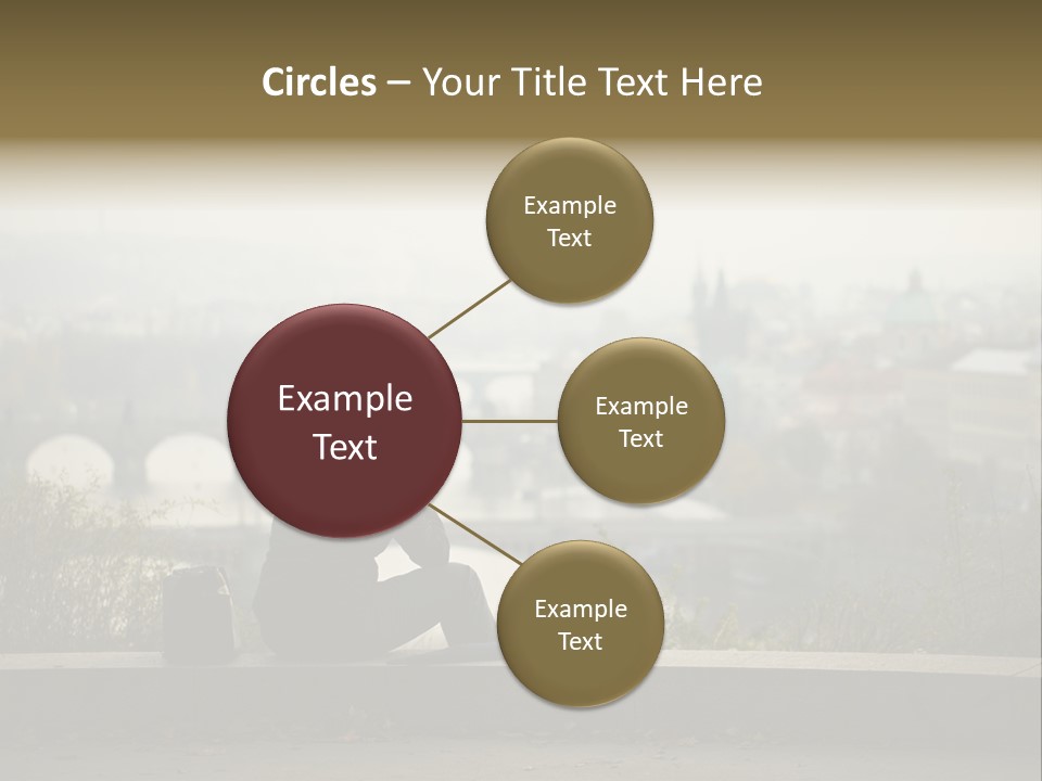 Solitude Bridge Sullen PowerPoint Template