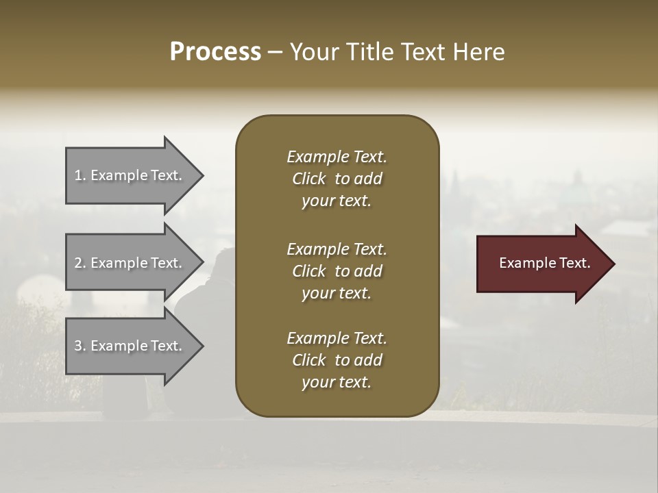 Solitude Bridge Sullen PowerPoint Template
